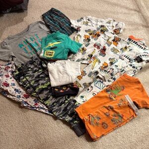Carter's Colorful Kids Pajama Set with Fun Prints